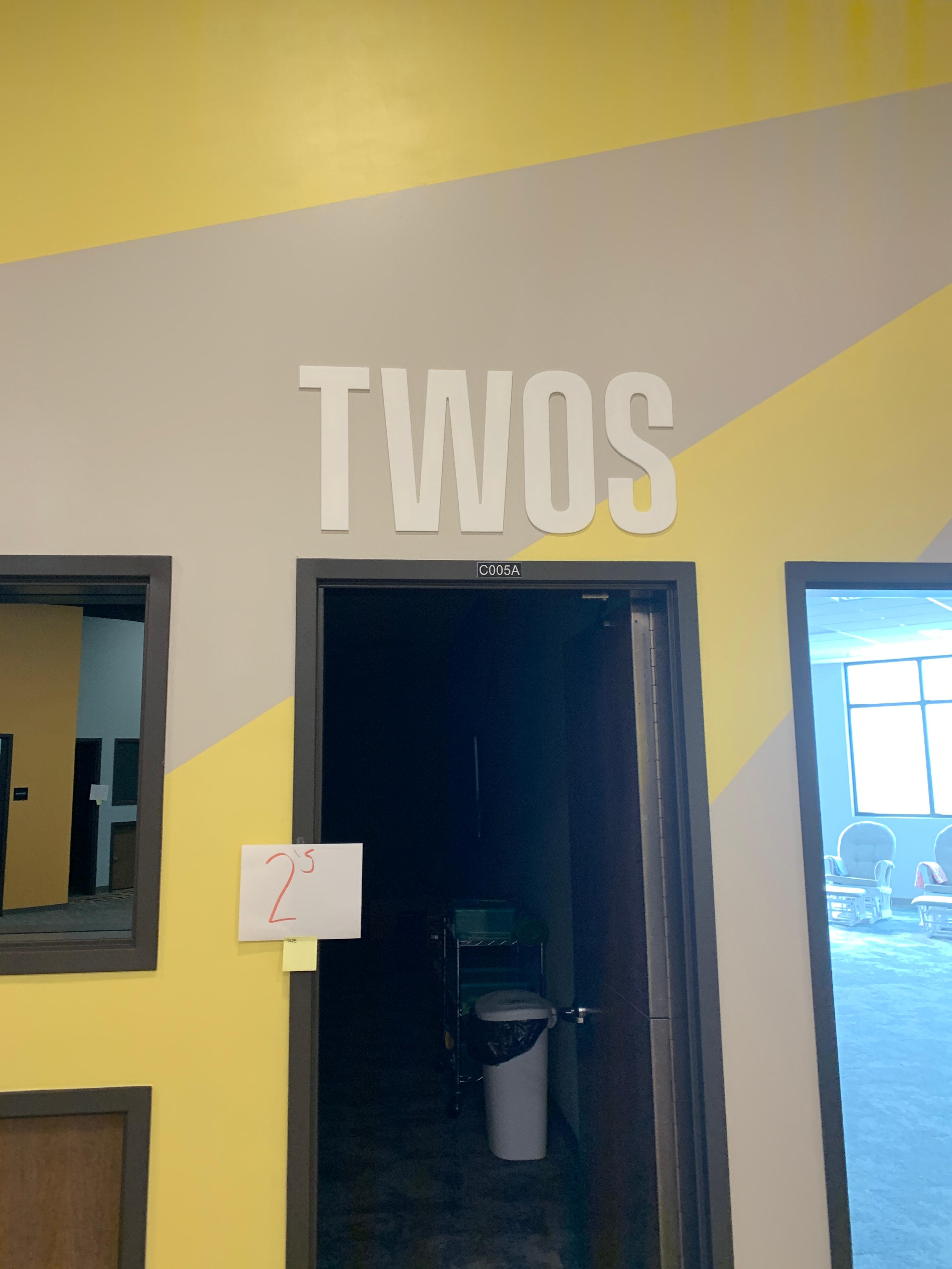 Dimensional Lettering Installation