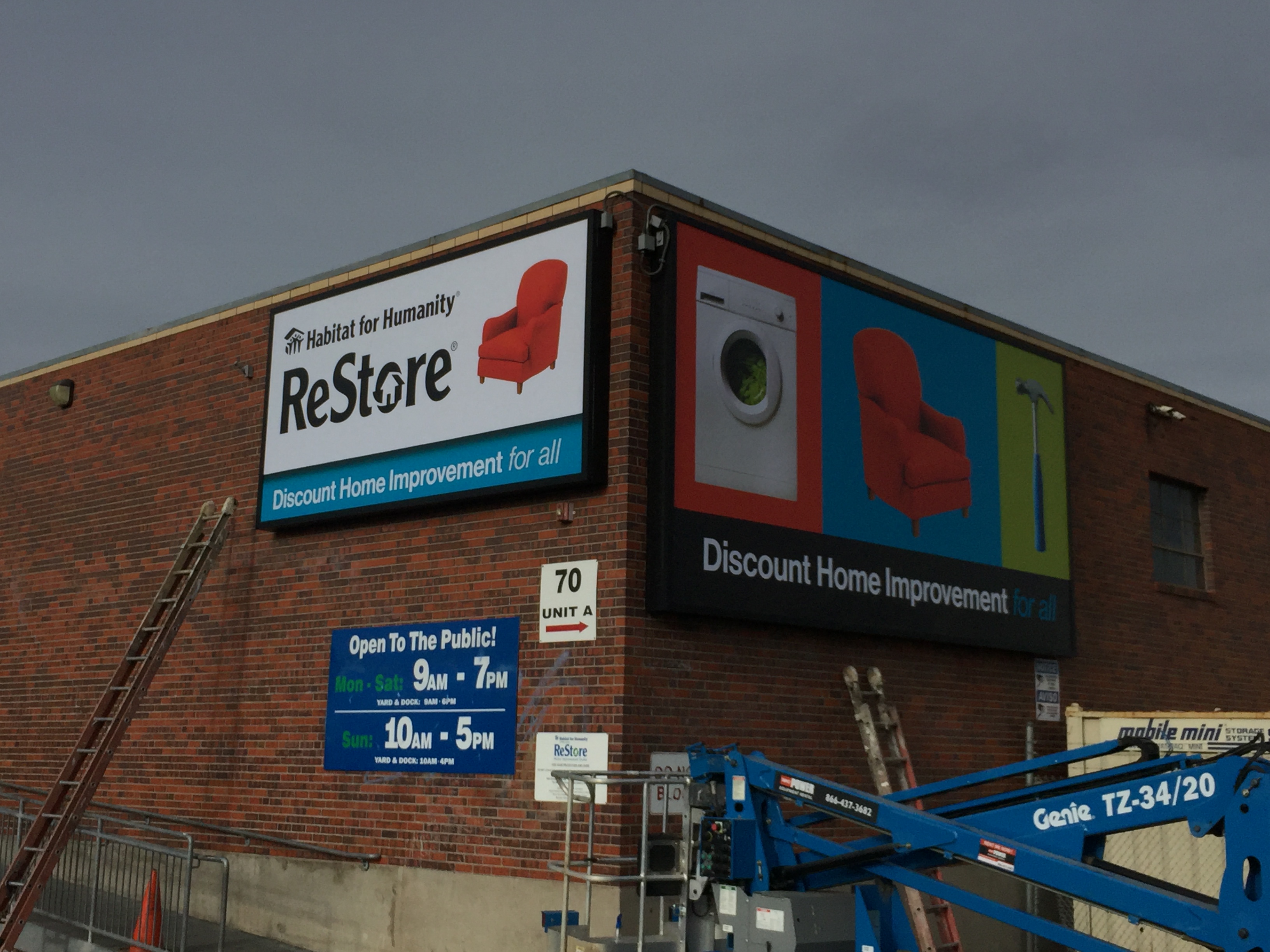 External Sign and Graphics Installation